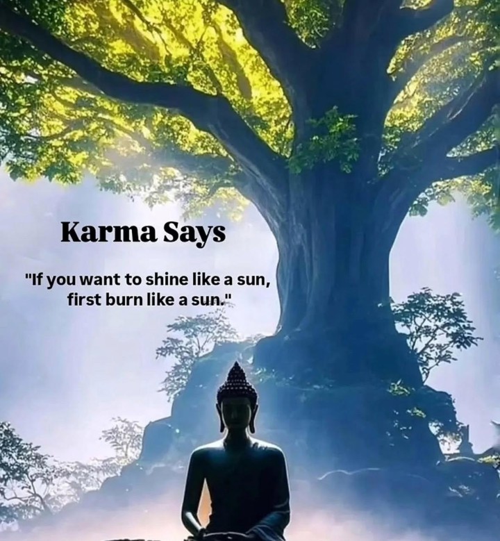 karma says