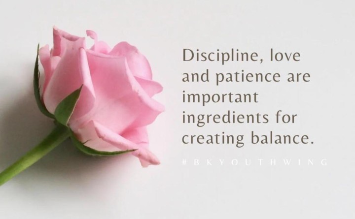 Discipline love and patience