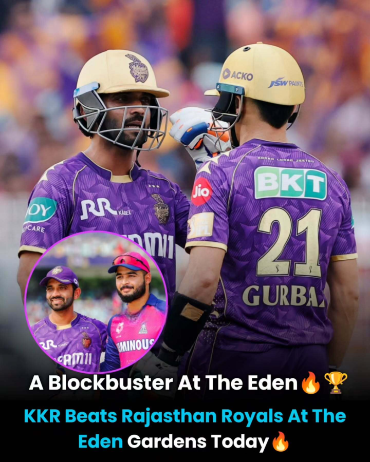 KKR ने राजस्थान रॉयल्स को हराया