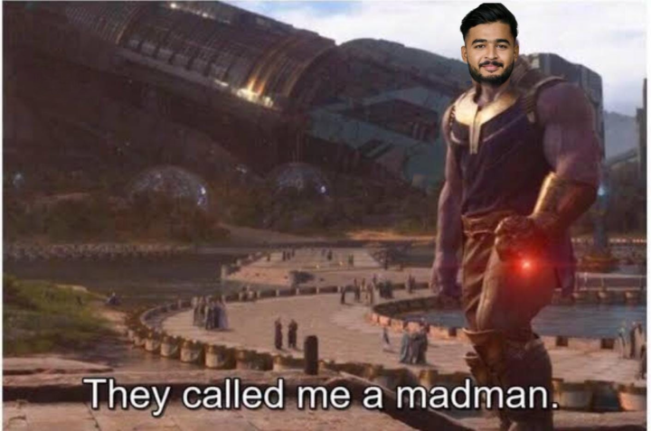 एक ओवर में 5 छक्के लगाने के बाद रियान पराग