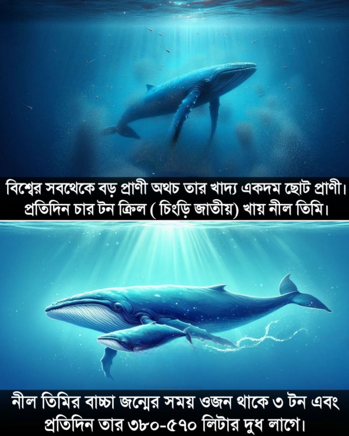 বিশ্বের বৃহত্তম এই স্তন্যপায়ী প্রাণী বিষয়ে এই তথ্যগুলি জানতেন?