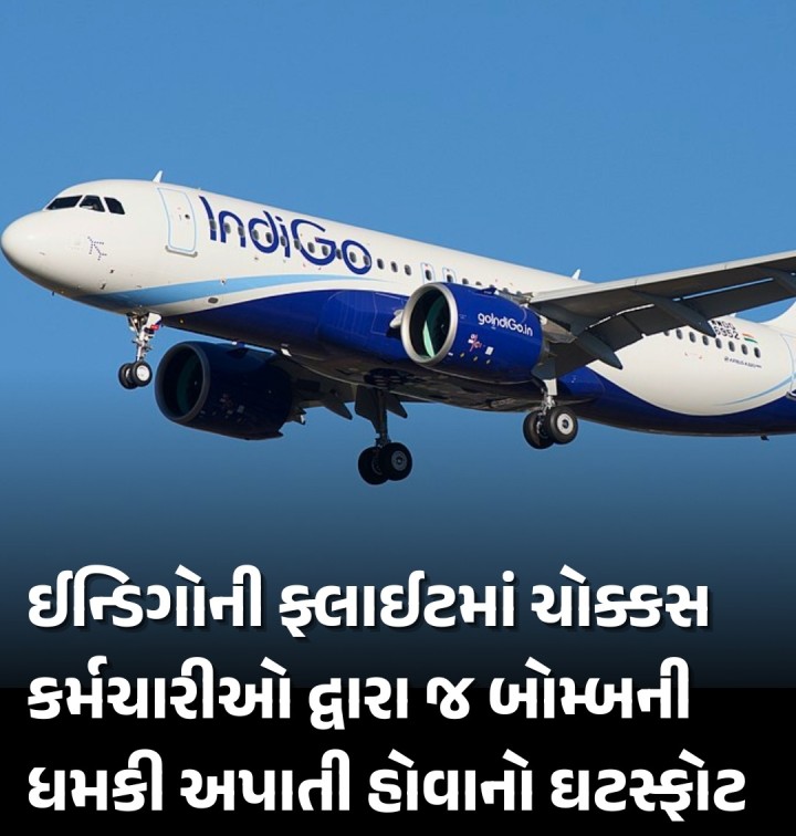 ઈન્ડિગોની ફ્લાઈટમાં ચોક્કસ કર્મચારીઓ દ્વારા જ બોમ્બની ધમકી અપાતી હોવાનો ઘટસ્ફોટ