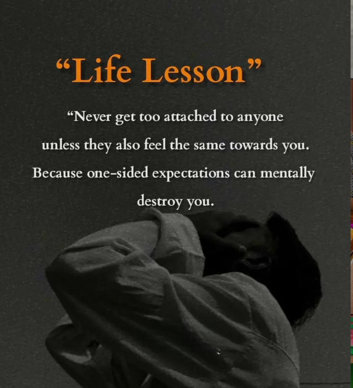 Life lesson