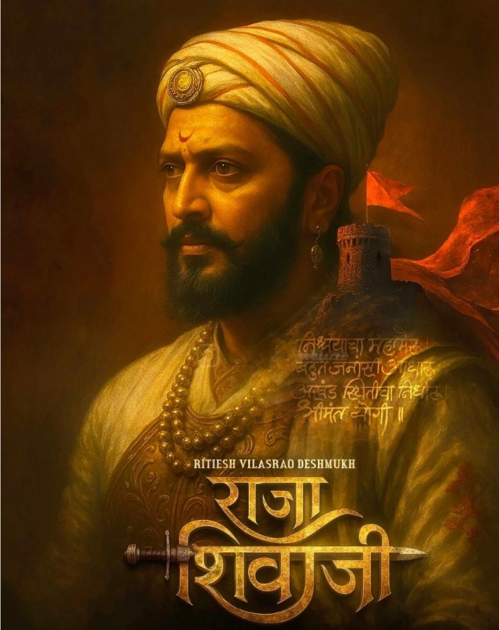 रितेश देशमुख यांचा नवीन सिनेमा राजा शिवाजी