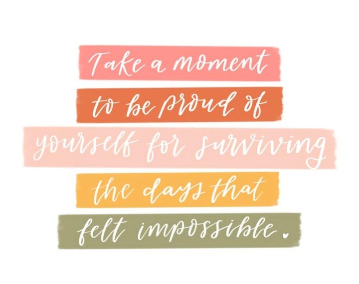 Take a moment for this