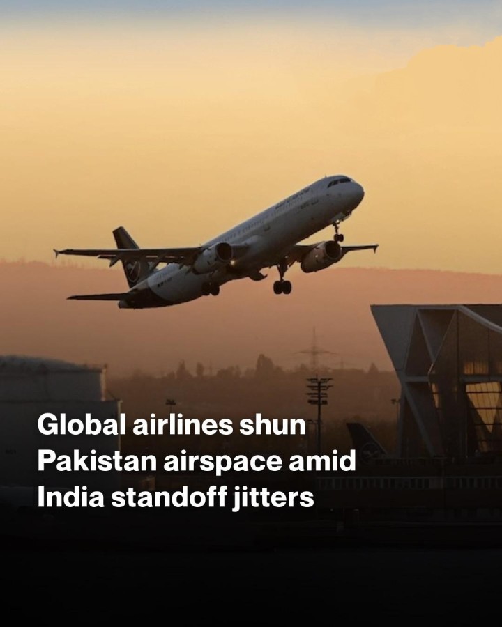 Major global airlines are rerouting flights to avoid Pakistani airspace amid heightened India-Pakistan tensions.