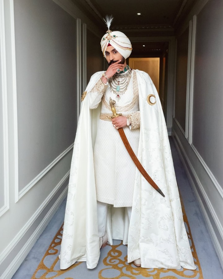 દિલજિત ના મહારાજ લુકે' દિલ જીત્યા