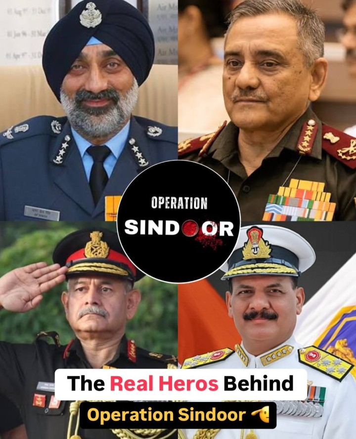 We are proud of them Presenting the Chiefs of India’s mighty Armed Forces.