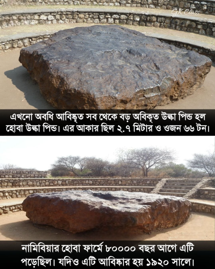 আজ অবধি আবিষ্কৃত সব থেকে বড় উল্কাপিন্ড।