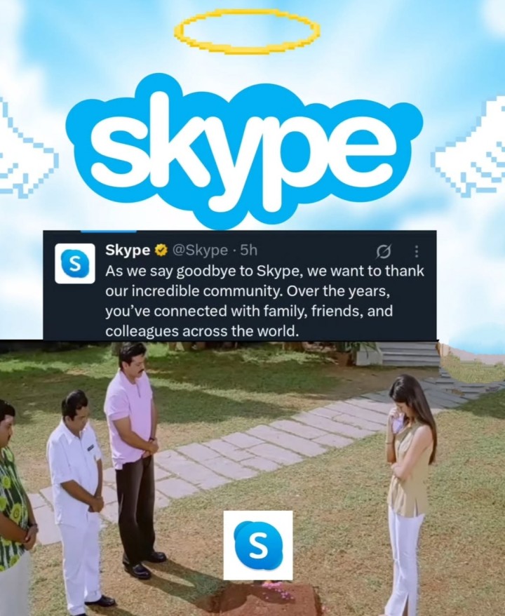 Meeku skype tho memories unnaya