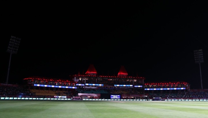 Punjab Kings Vs Delhi Capitals match in Dharamshala has been called off.