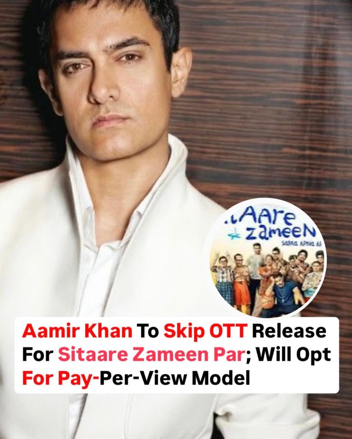 Aamir Khan is reportedly set to shake up the traditional release format with Sitaare Zameen Par