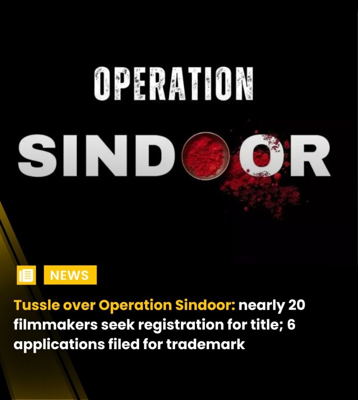 Following the recent strikes by India in response to a terror attack in Pahalgam, Bollywood has seen a surge in interest regarding the title Operation Sindoor. The Indian Motion Picture Producers Association reported approximately 25 title registration requests.