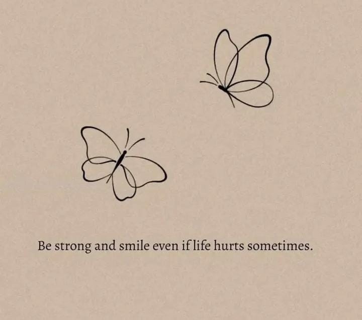 Be strong