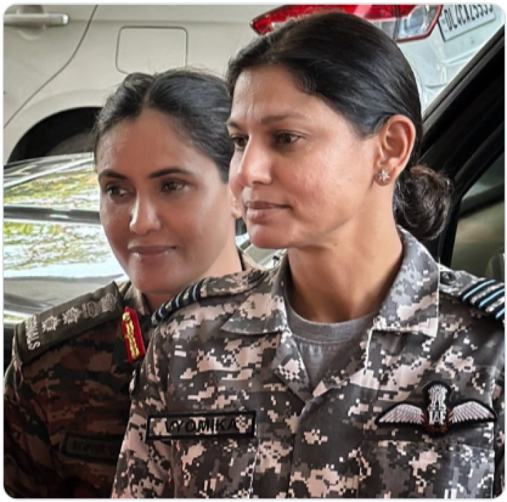 Nari Shakti! Jai Hind