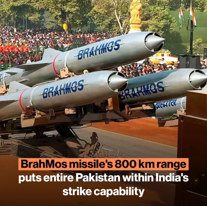 BrahMos' unique versatility allows it to be launched from land, sea, and air platforms, including integration with frontline combat aircraft such as the Sukhoi Su-30MKI, further amplifying India's military options. Experts highlight that with an 800 km range, major Pakistani military bases, airfields, logistical hubs, and even nuclear facilities are within India's precise striking capability, effectively reshaping strategic dynamics in South Asia.