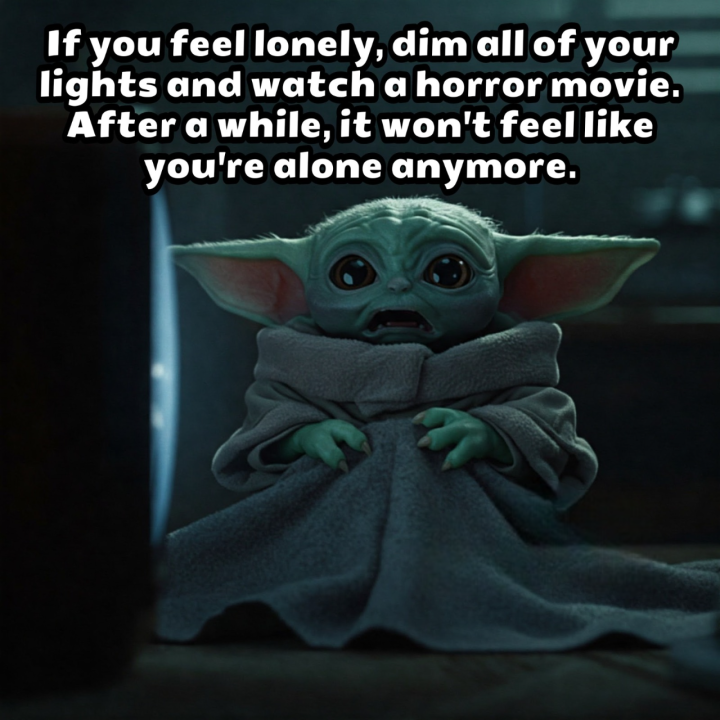 If you feel lonely...