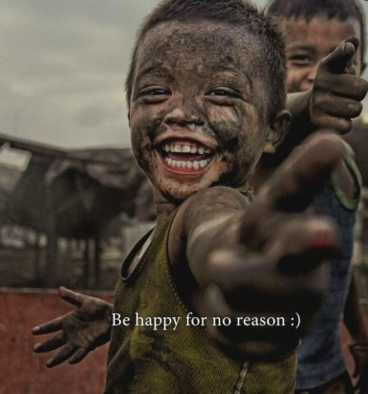 Be happy for no reason
