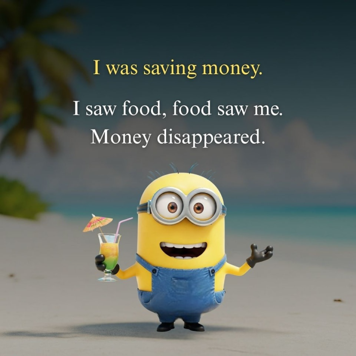 I was saving money and then...