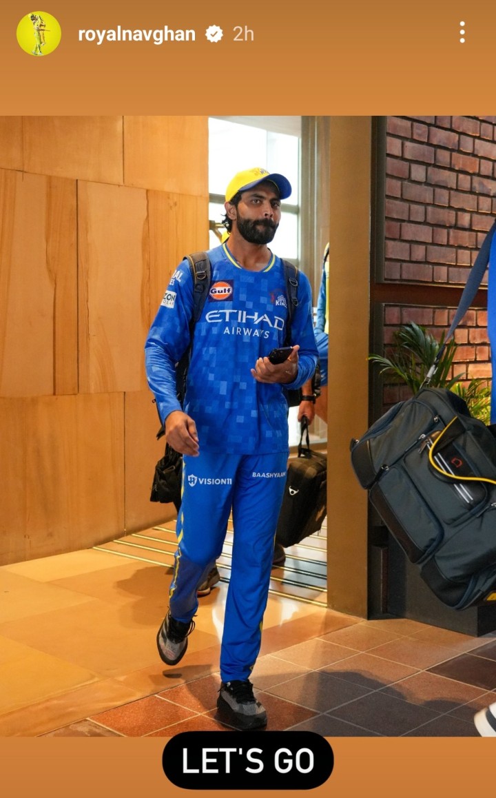 JADEJA IS HERE FOR CHENNAI SUPER KINGS