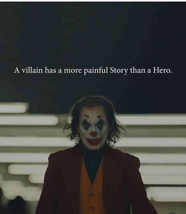 A villains story