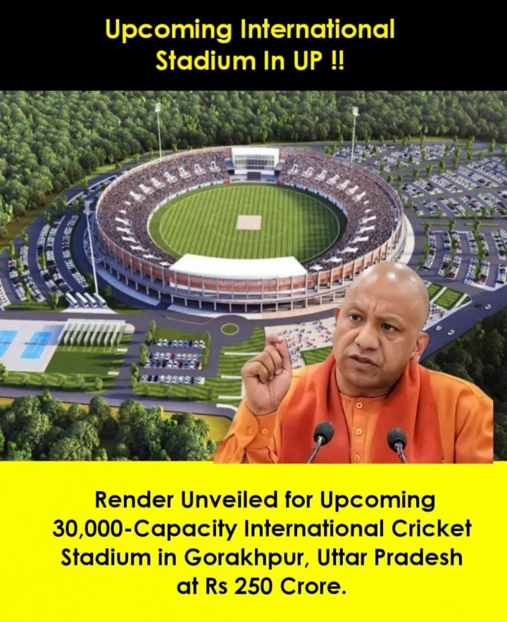 Upcoming International Stadium In UP !!