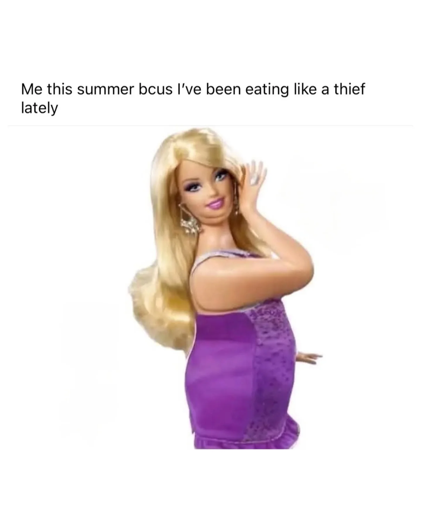 Me this summer.