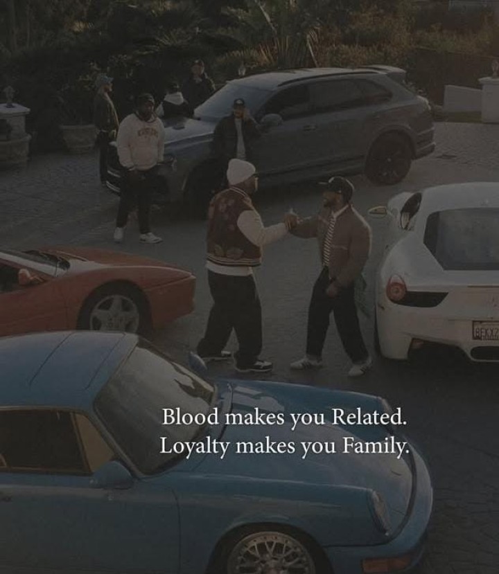 Blood and loyalty relation