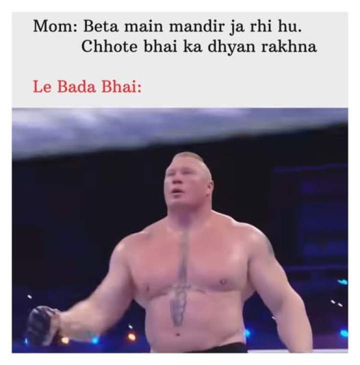 Bada bhai aisa hi karta hai
