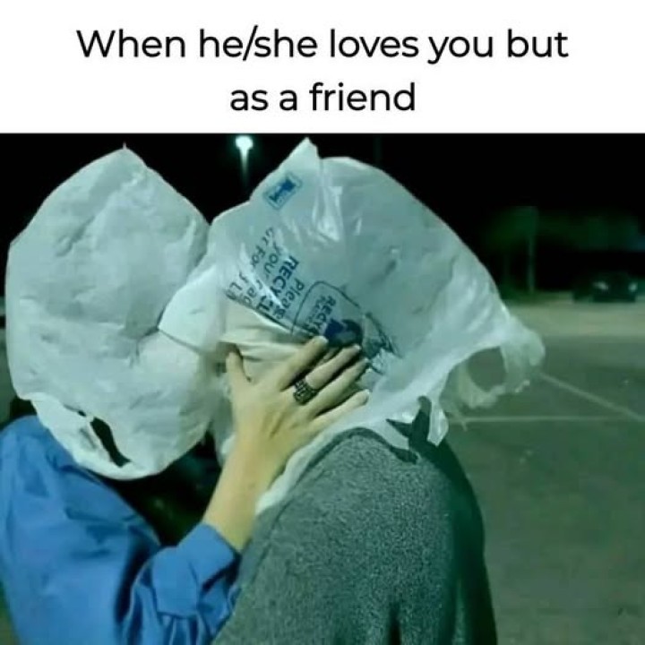 As a friend