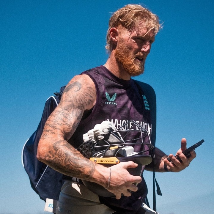 Ben Stokes started his preparation ahead of the Test summer.