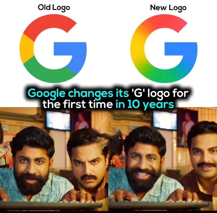 Google logo marindi chusara