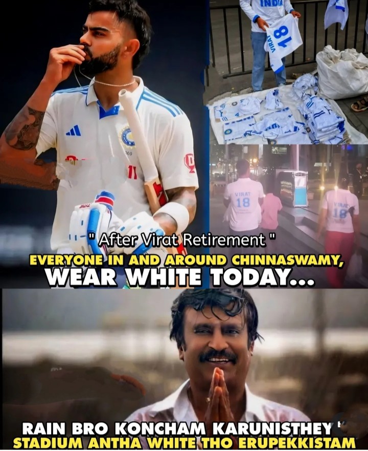 White jersey tho fans