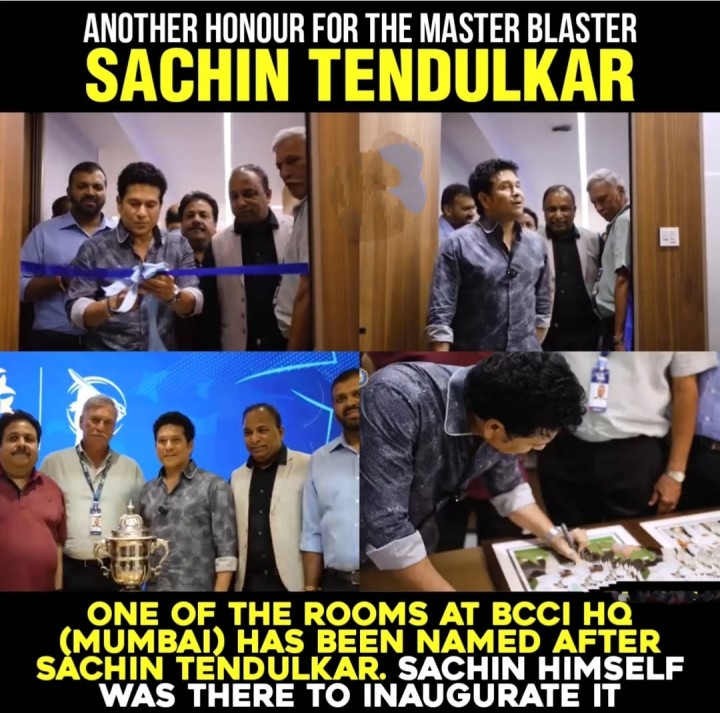 Sachin Tendulkar room