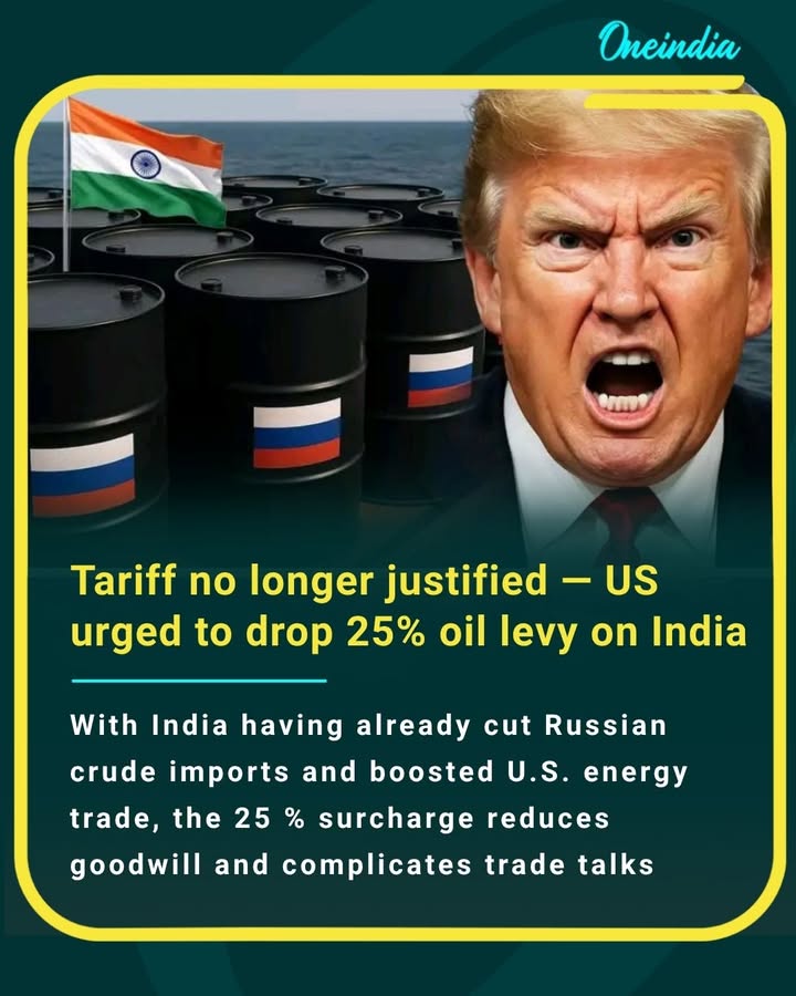 With India having already cut Russian crude imports and boosted U.S. energy trade, the 25 % surcharge reduces goodwill and complicates trade talks