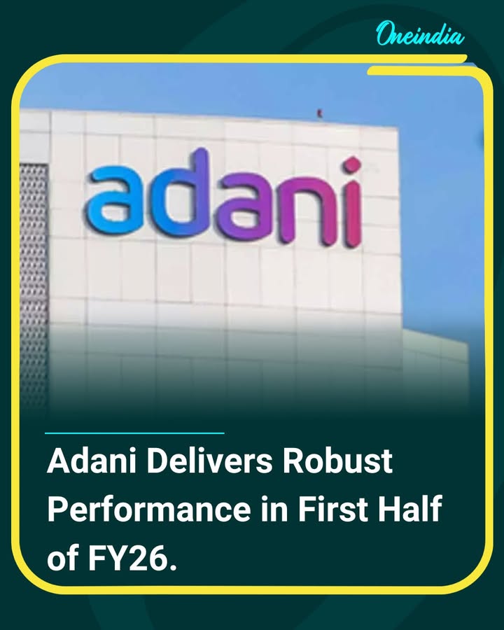 The Adani Group reported a strong H1 FY26 performance, showcasing robust growth across key sectors and continued financial momentum.