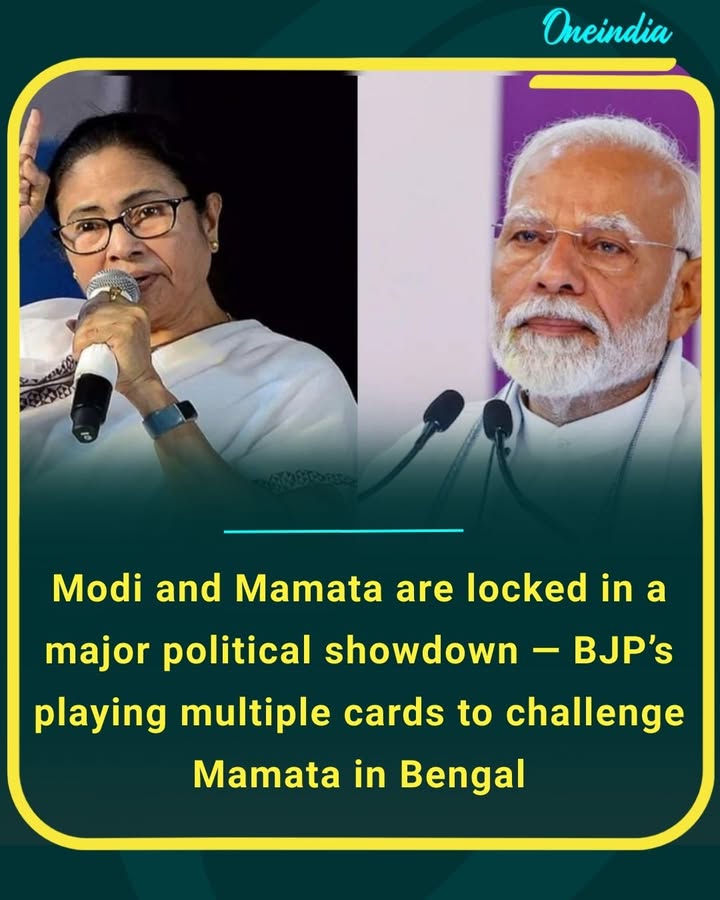 Modi and Mamata are locked in a major political showdown — BJP’s playing multiple cards to challenge Mamata in Bengal