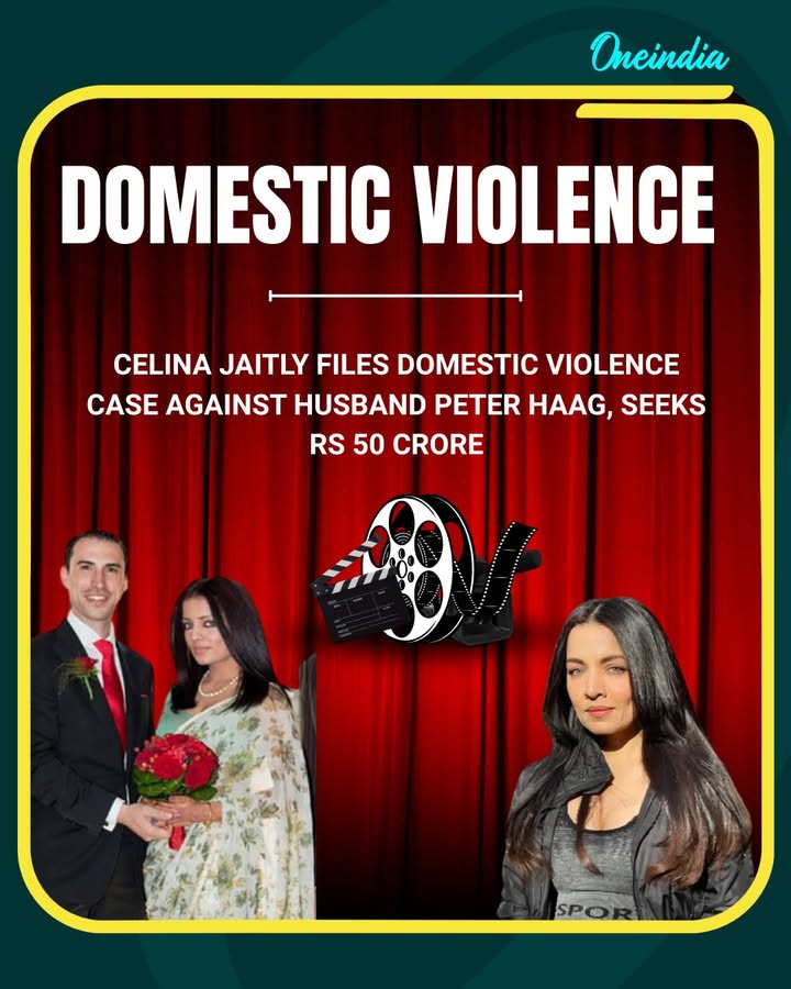 Former actress Celina Jaitly has filed a domestic violence case against her husband Peter Haag at the JMFC Court in Andheri, Mumbai. Peter Haag, an Austrian resident, faces allegations of abuse, while Jaitly has claimed damages of Rs 50 crore and additional compensation for the loss of income and properties.