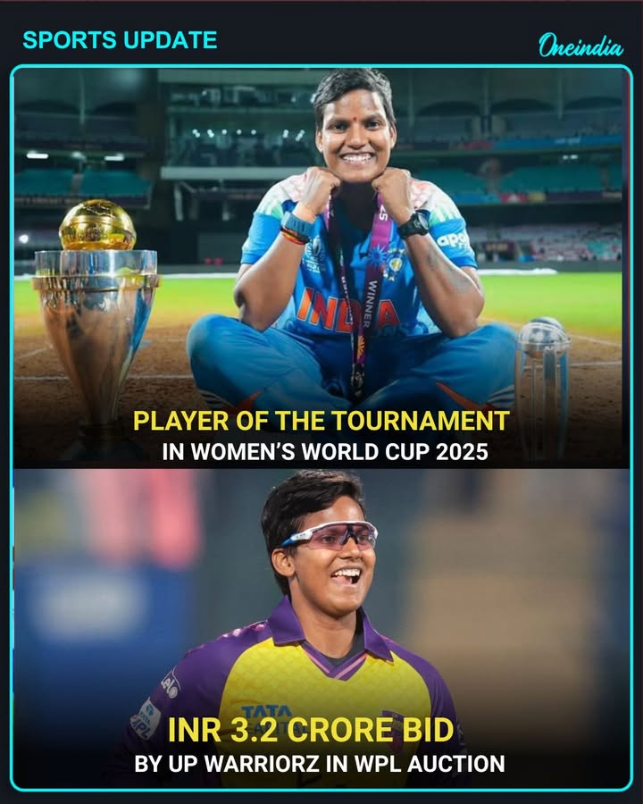 November Turns Special for Deepti Sharma as UP Warriorz Use RTM to Match DC’s ₹3.2 Cr Bid.