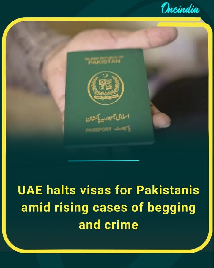 UAE halts visas for Pakistanis amid rising cases of begging and crime