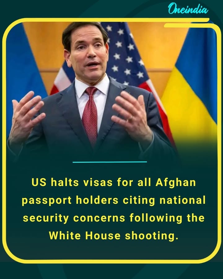 Prioritizing national safety, the US government pauses visas for Afghan travelers after recent security events.