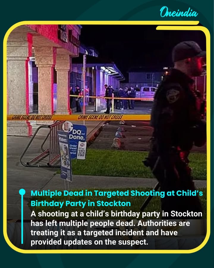 Tragedy struck in Stockton as a shooting at a child’s birthday party left multiple people dead in what authorities are calling a “targeted incident.” Police are investigating the circumstances and have provided updates on the suspect involved, urging the public to stay cautious.