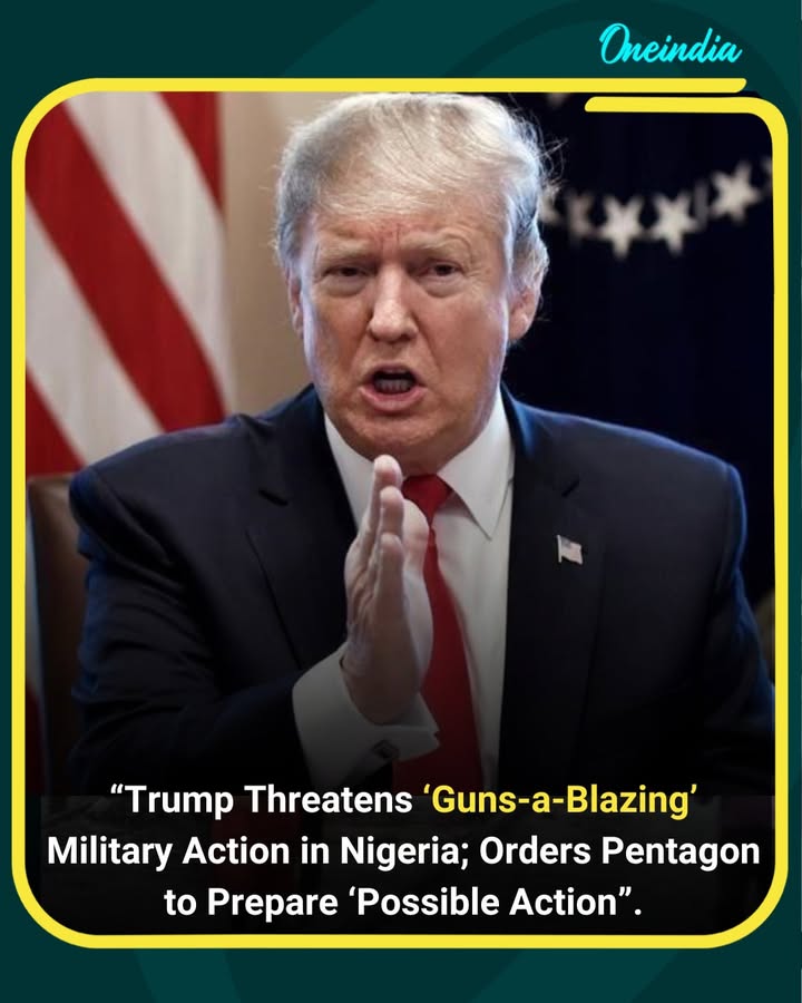 U.S. President Donald Trump warned that the United States could intervene militarily in Nigeria unless Abuja acts to stop attacks on Christians, saying he had instructed the Pentagon to prepare for “possible action” and that any strike would be “fast, vicious, and sweet.” Nigerian officials pushed back, stressing their commitment to religious tolerance while international observers warned the rhetoric could inflame diplomatic tensions.