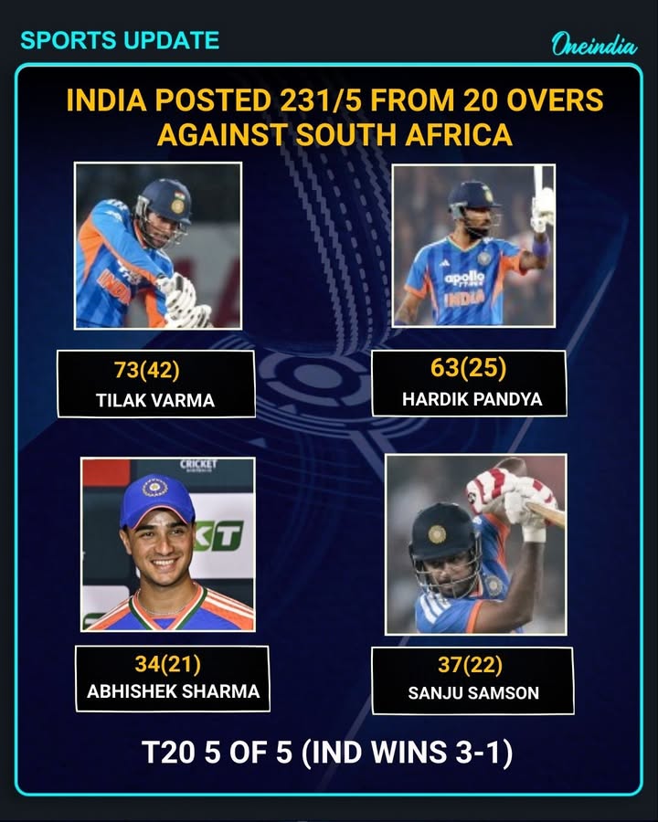 T20 5 of 5 (IND wins 3-1)