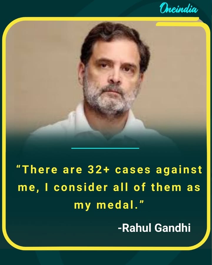There are 32+ cases against me, i consider all of them as my medal