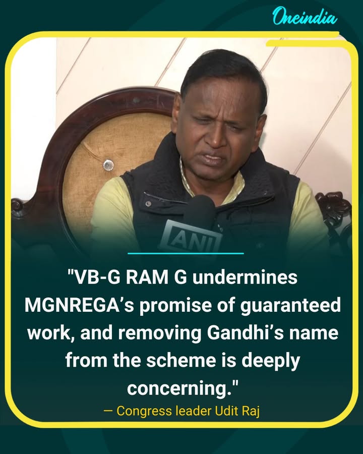 Opposition Flags Concerns Over VB-G RAM G, Says Labourers’ Rights Under MGNREGA Are at Risk.