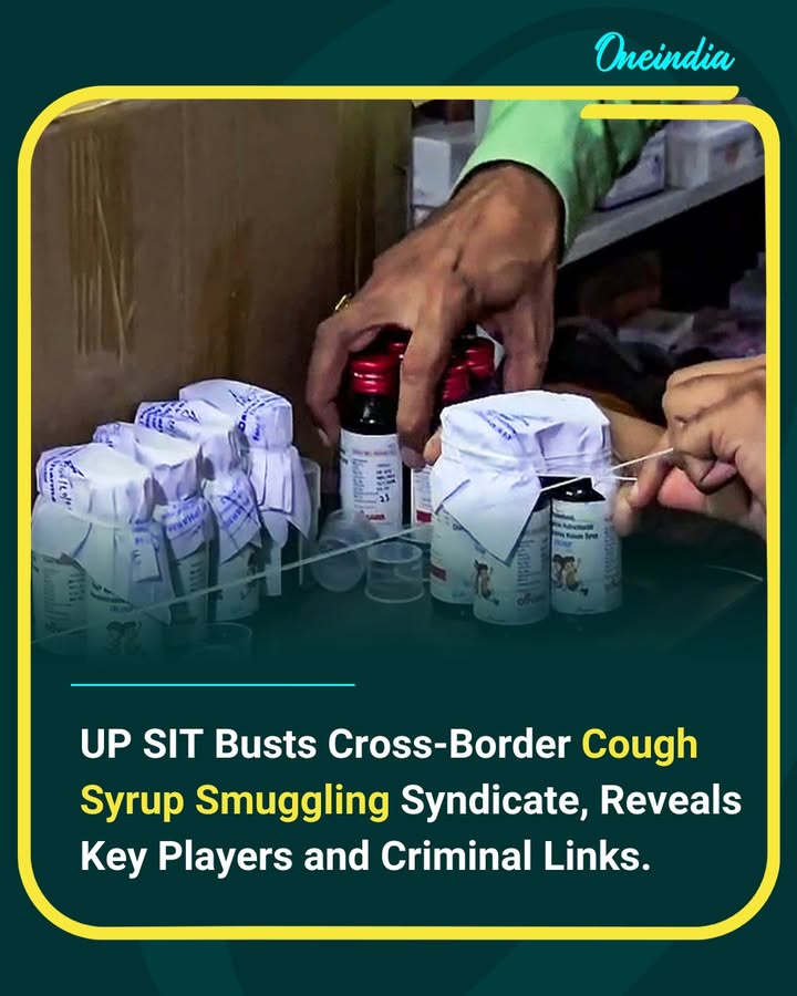 The Uttar Pradesh Special Investigation Team (SIT) has uncovered a cross-border syndicate involved in large-scale cough syrup smuggling. Investigations have revealed key operatives and their criminal networks, pointing to organised links across borders and raising serious concerns over illegal drug trafficking operations.