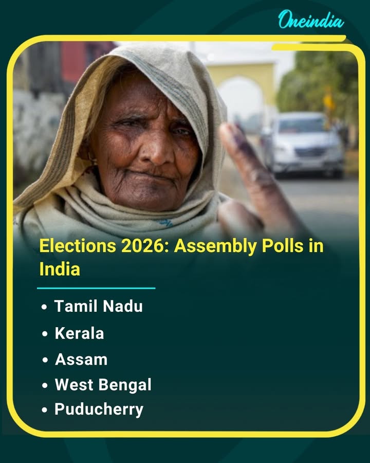 India is gearing up for a major political year ahead! 🇮🇳
Several key states are scheduled to go to the polls in 2026, shaping the future of national and regional politics. Stay informed about where and when the action will unfold!