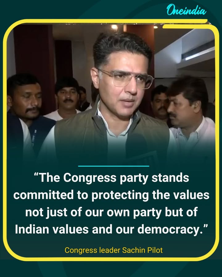 Congress leader Sachin Pilot emphasized the party’s commitment to Indian values and democracy, highlighting challenges like institutional compromise and societal divisions. On the party’s Foundation Day, he announced a major program aimed at ensuring people’s voices are heard and pressuring the government to reverse its move to abolish NREGA.