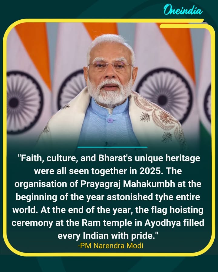 PM Modi highlights Prayagraj Mahakumbh and Ram Temple flag hoisting in 129th Mann Ki Baat.